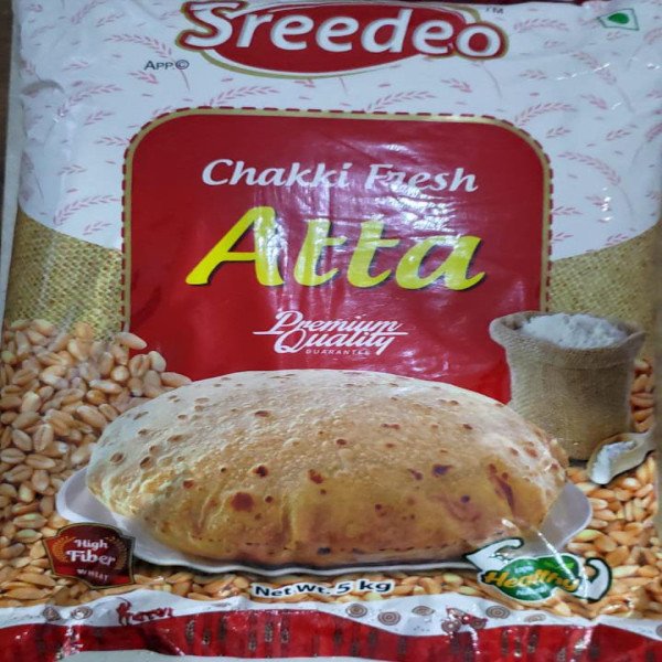 Sreedeo Chakki Fresh Aata (32/1) 